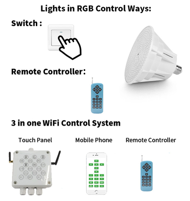 REFINED Dimmable Remote Control Appliance Switch AC12V Nirkabel untuk Lampu Kolam Renang