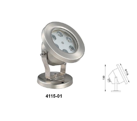 Beli Lampu Bawah Air LED Stainless Steel IP68 Tahan Air Tahan Lama online manufacture
