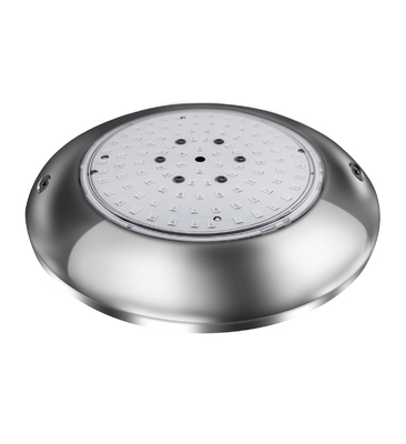 Inox 316L RGB LED Pool Light Underwater Surface Mount Waterpoof 15W Aneka Warna