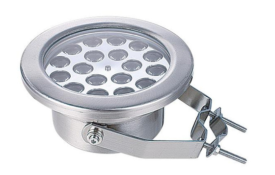 170x176mm Bawah Air LED Fountain Light Stainless Steel Anti Korosif