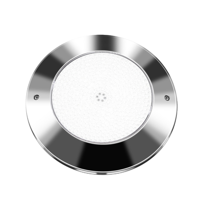 260 Mm Wall Mounted 316LSS Resin Diisi 35 W Hangat Putih RGB Lampu Bawah Air LED Kolam Renang Lampu untuk Fiberglass Kolam Renang