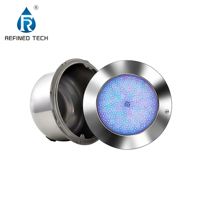 10 Inch Besar LED Multicolor Inground Pool Light Disempurnakan Dengan Kabel 50 Kaki Untuk Ceruk Basah
